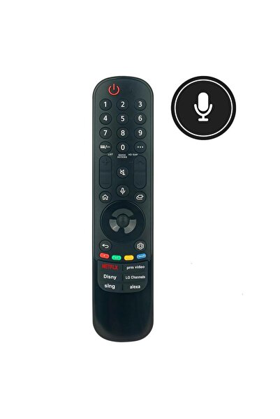 TAYFUN lg ile uyumlu Model OLED55C14LB Mikrofonlu Smart Tv Kumanda