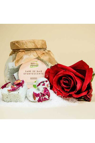 pravalia cu sapunuri Bath Salt with Patchouli, Pravalia with Soaps, 100 g