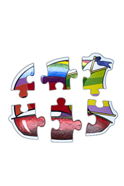 Dar Rabei Puzzles - 6 Pieces - Educational Fun Game
