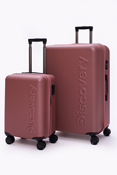 Discovery 2'li Valiz Seti Büyük ve Kabin Boy – Ultra Hafif, Darbe Dayanıklı, ...