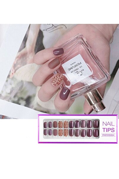 BLOOMING TIME مجموعة أظافر صناعية أكريليك برؤوس وهمية