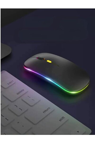 KRL Kablosuz Şarj Edilebilir Şarjlı Bluetooth Fare Wireless Mouse Sessiz 1200 Dpı Kontrol