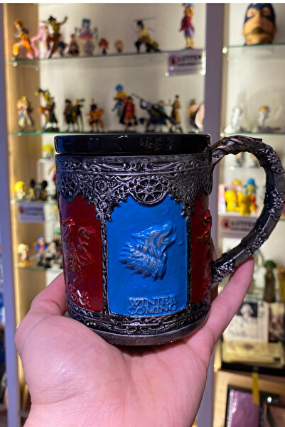 Kingdom of 3D Game of Thrones Mug (V1) Hand Painted Ceramic & Polyester Mug