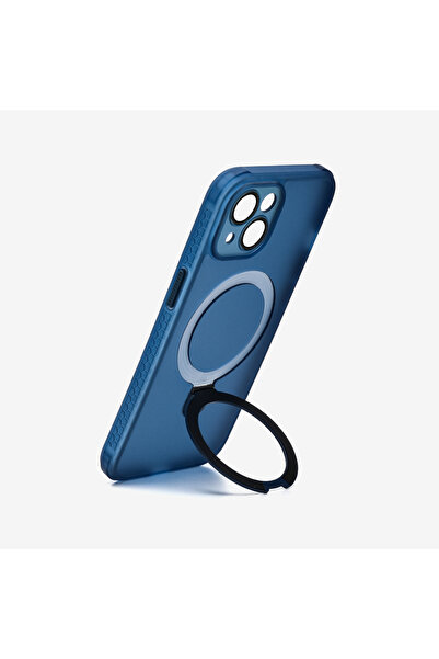 Logiji حافظة FlexStand لهاتف iPhone 14 مع حامل MagSafe وحماية كاملة لعدسة الك...