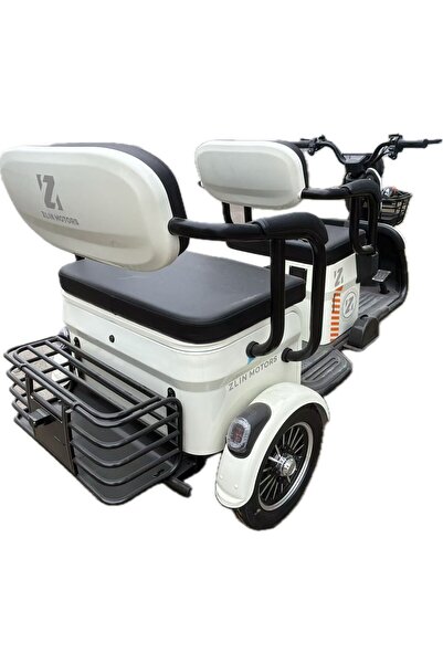 Flippy Electric Tricycle V6, Saige, No License, Two Seats, 1800W Motor, 60km Range, White