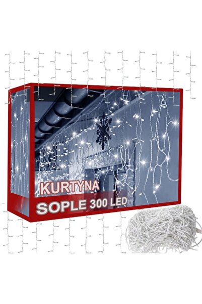 WTO Light installation, WTO®, turturi, cool white, outdoor, 300 LEDs, 10 m, interconnectable, IP44