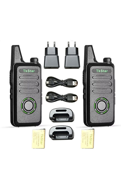 YUWA 2Adet Baofeng Telsiz Tkstar Redline Wln C1 Plus Pmr 446 Türkçe Konuşan L...