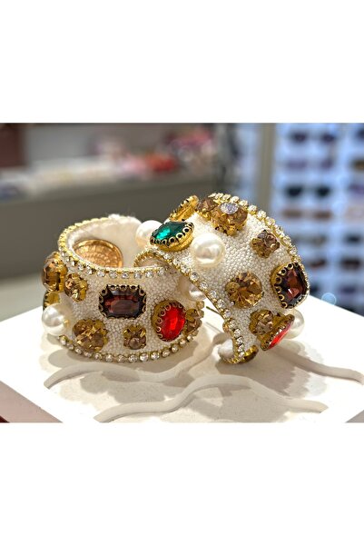 JEWELRY مكعب رأس السنة VIP مرصع بالأحجار الكريمة الملونة