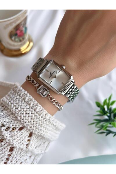 Daniel Klein Steel Cord 30 Meters Water Resistant Special Design Women Wristwatch+Bracelet Vs.Blkt.0721