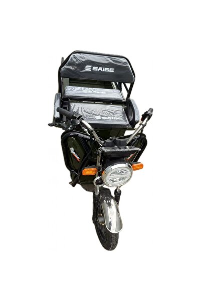 Flippy XPB Cargo Electric Tricycle, Saige, 1600W Motor, B No Permit, Green