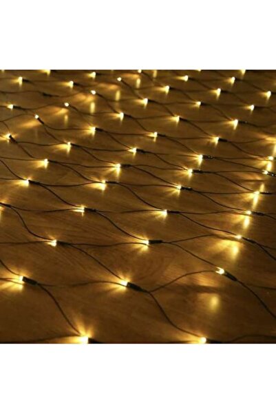 WTO Light Net 160 LED, USB, 1.4W, Warm White, IP44, 8 Modes, Timer, 260x200 cm, Remote