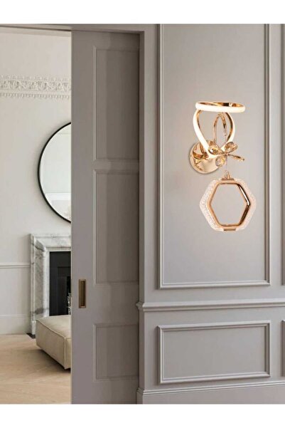 best power مصباح حائط LED عصري - ١٥ واط (طراز ٩٨٤٤-W)، ٣ أوضاع ألوان، كريستال...