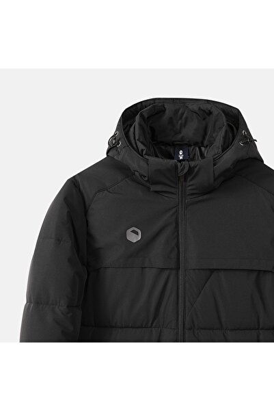 SKILLANO Men's padded winter jacket, rain and wind resistant, with a hood for insulation, designed to give you maximum warmth and comfort.