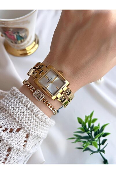 Daniel Klein Steel Cord 30 Meters Water Resistant Special Design Women Wristwatch+Bracelet Vs.Blkt.0726