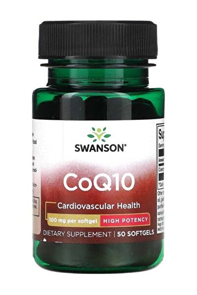 SWANSON Coenzyme Q10 High 100 mg 50 Softgels