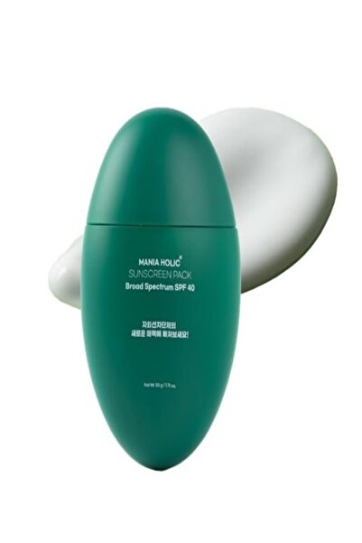 MANIA HOLIC واقي شمس كوري للوجه بعامل حماية من الشمس 40، لمسة نهائية غير لامع...