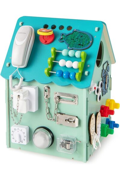 Other Montessori Educational Toy for Kids – Wooden Activity House
