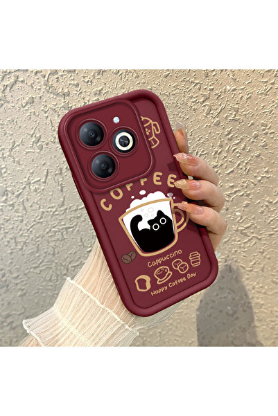 ucuc حافظة من السيليكون المتوافقة مع تكنو سبارك 20/20C مقاومة للصدمات بلون بو...