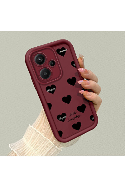 ucuc جراب هاتف شاومي ريدمي نوت 13 برو بلس+ 5G مصنوع من مادة السيليكون المتواف...