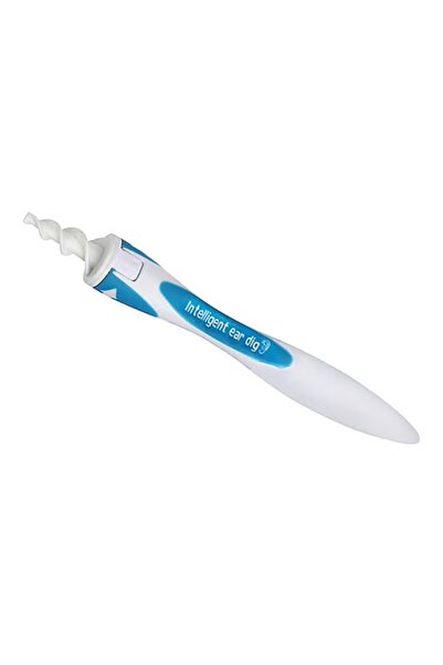 Generic Smart ear cleaner, electronic ear cleaning tool, spiral design, white and blue