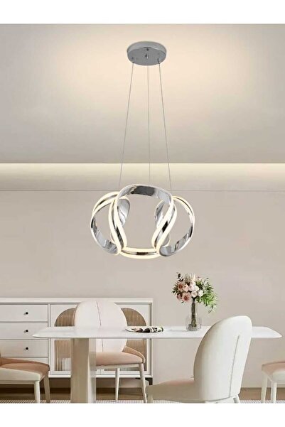 best power ثريا LED حديثة قابلة للتعتيم 8023-CH