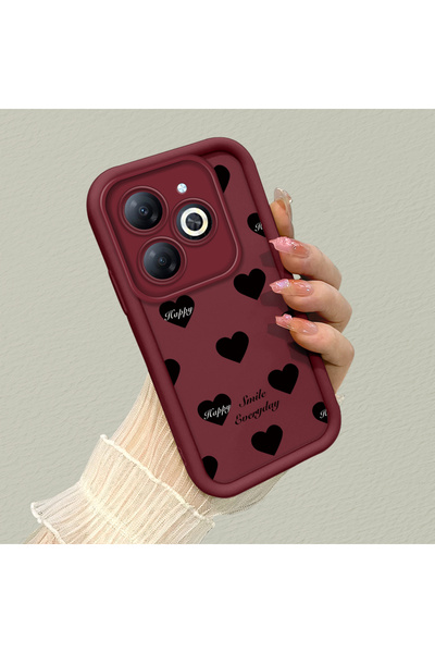 ucuc حافظة من السيليكون المتوافقة مع تكنو سبارك 20/20C مقاومة للصدمات بلون بو...