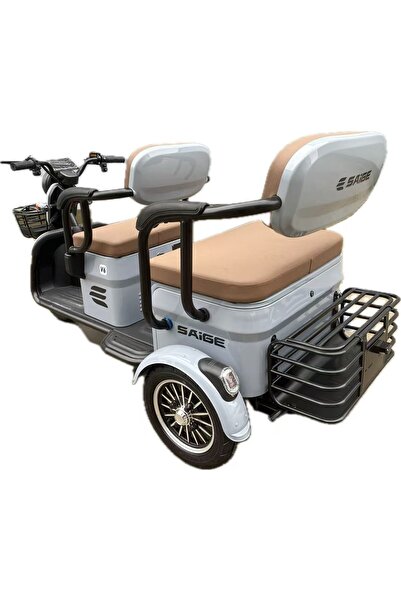 Flippy Electric Tricycle V6, Saige, No License, Two Seats, 1800W Motor, 60km Range, Gray