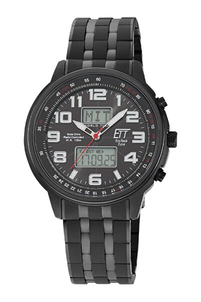 ETT Eco Tech Time Ceas bărbătesc Ett EGS-11736-22M, cuarț, 48mm, 10ATM