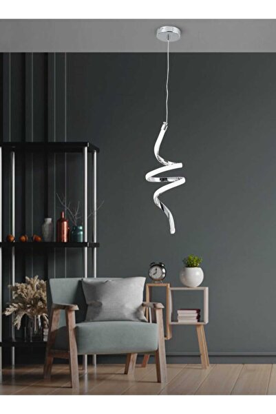 best power Modern LED Pendant Light 7188-1, 3 Lighting Levels, 120cm Adjustable, 24W