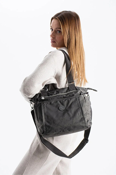 Sanmorris Women's Satin Fabric Adjustable Crossbody Hand & Shoulder Bag