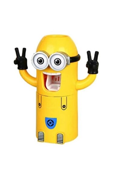 Att Μίνιονς διανομέας οδοντόκρεμας με ενσωματωμένη θήκη οδοντόβουρτσας