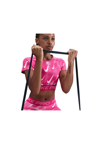 Nike Women's Crop W Np Df Ss Top Tt Aop Sports Crop Sports Tank Top