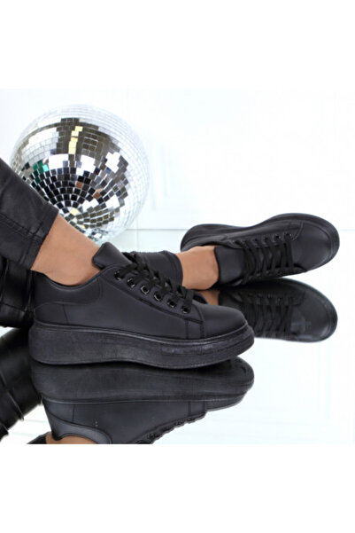 Melisa Black lightweight -leather sneakers