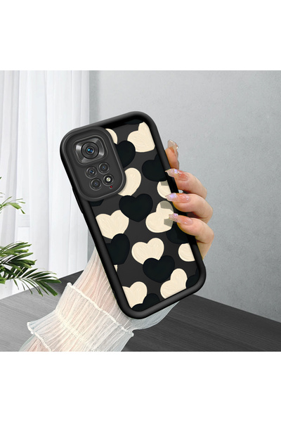 Hontinga حافظة هاتف من السيليكون الناعم متوافقة مع هاتف Xiaomi Redmi Note 11،...