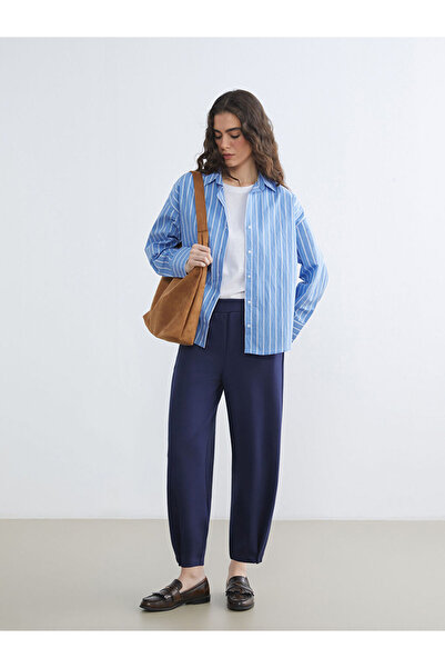 LC Waikiki Sparkling Choices from Shining Store Women's Trousers with Waist Cord