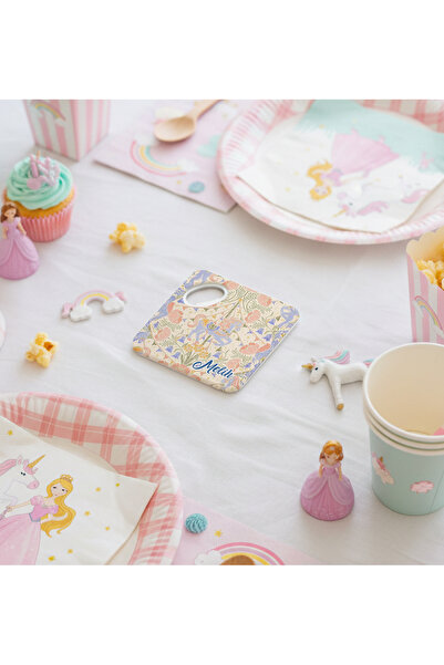 arslart Atlı karınca desenli Kişiye Özel Magnet Açacak Bardak Altlığı, Unicor...