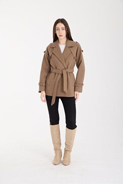 Bolivente Calina Mink Regular Fit Premium Cashmere Jacket