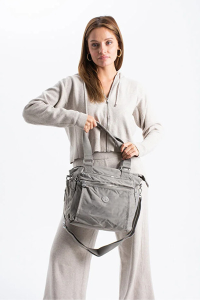 Sanmorris Women's Satin Fabric Adjustable Crossbody Hand & Shoulder Bag