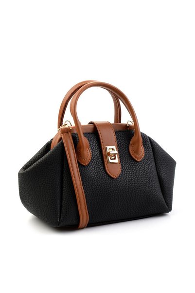Honorius Women's High-Quality Stylish Leather Belted Hand and Shoulder Bag with Additional Long Handle
