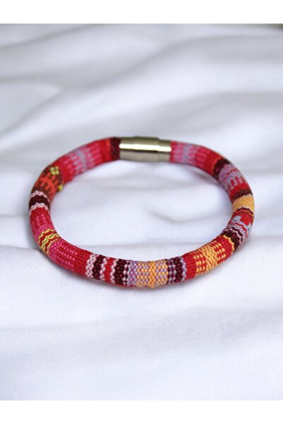 DEHNA سوار مغناطيسي منسوج للجنسين من كليم الوردي |   صناعة يدوية، مع 4 خيارات...