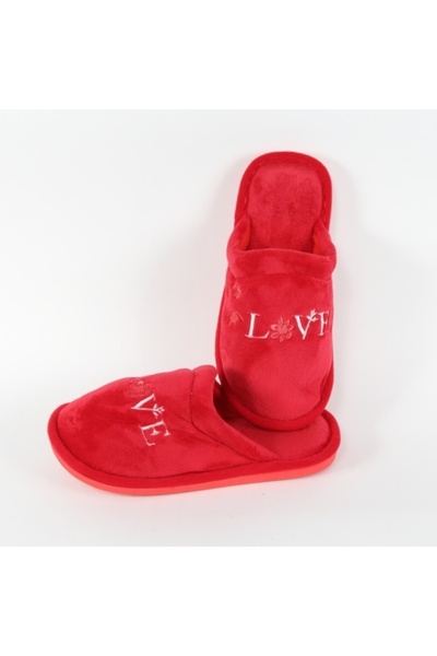 Elven Papuci roșii de casă