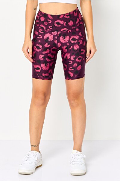 Under Armour Women Sportswear Fit Heatgear Shine Biker Shorts, Multicolor