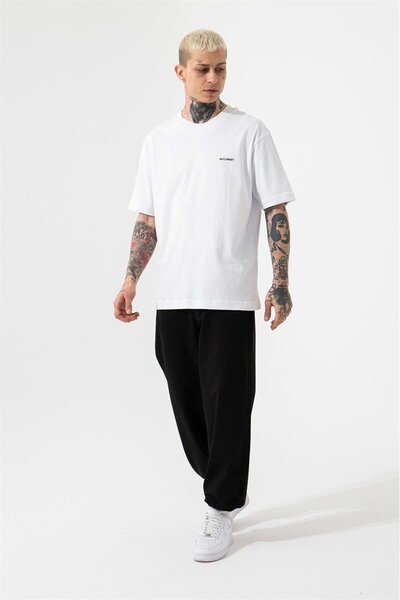 Machinist Men's Relaxed Basic Cotton T-Shirt White