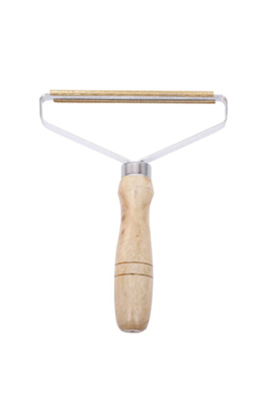 Att Dispozitiv de îndepărtare a scamelor cu lamă de cupru și mâner de lemn, 1...