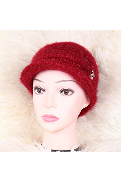 Melis Red beret with visor