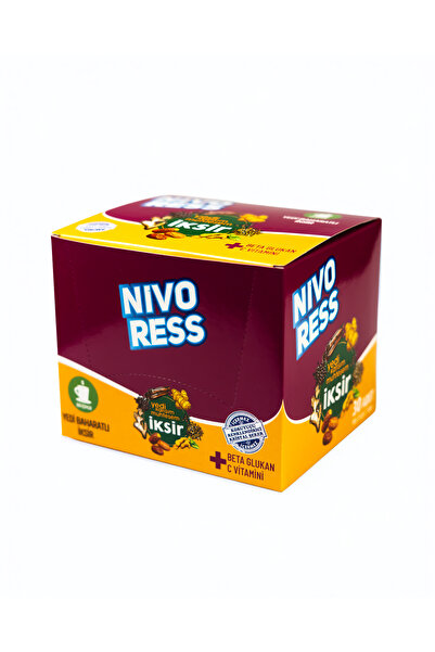 Nivoress İksir Yedi Karışım 30'lu (Zencefil, Havlıcan, Zerdeçal, Tarçın, Karanfil, Karabiber...)