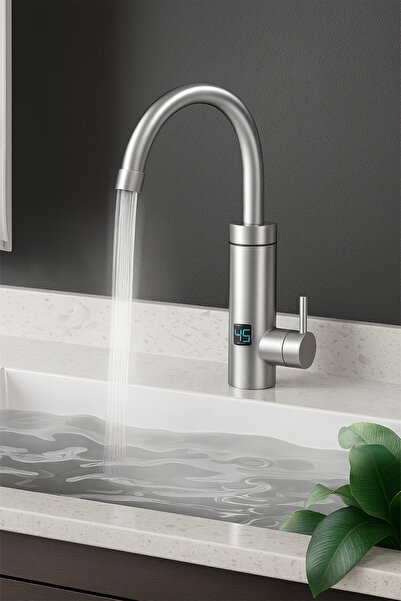 KUSTAR Instant Hot Water Tap with Digital Display – 3300W Fast Heating | Cold-Warm Water Dual Function