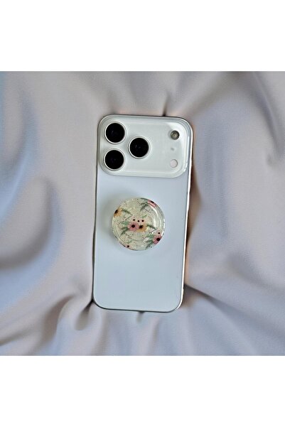 HYPERSOFT Tüm Telefonlarla Uyumlu Yapışkanlı Telefon Tutucu Popsocket