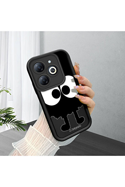 Hontinga حافظة هاتف من السيليكون الناعم متوافقة مع هاتف Tecno Spark Go 2024، ...