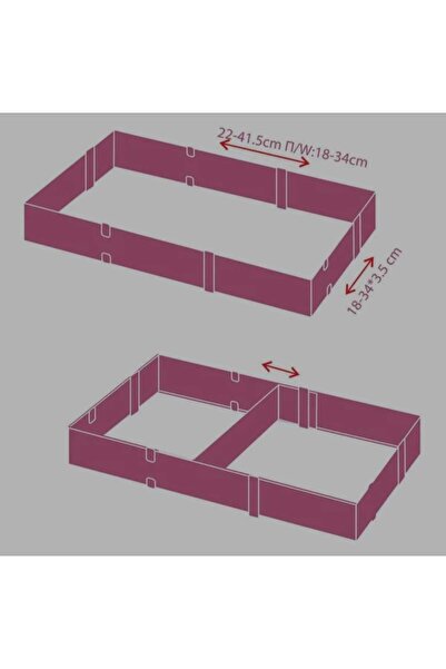 OEM Adjustable Rectangular Metal Baking Pan with Divider